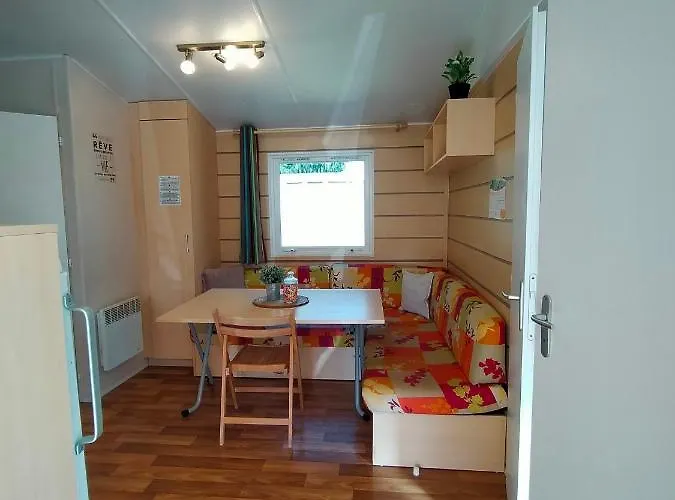 Le Ried *** Mobil Cosy 3 Proche Europa Park Rulantica Camping Boofzheim